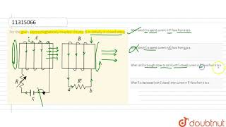 For the given electromagnetically coupled circuits S is initially in closed state [upl. by Siger]