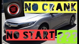 2016 HONDA CIVIC wont crank start issueone clickfixed [upl. by Codd]