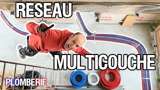 FAIRE SA PLOMBERIE  POSE DU MULTICOUCHE SIMPLE et FACILE [upl. by Mot]