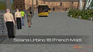 FREN OMSI 2  Solaris Urbino 18 French Mod by Italien83 with quotTECquot Repaint 1080p [upl. by Fridlund29]