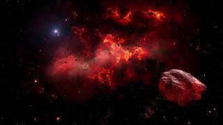 Red Nebula Ambient Space Music Background sound for Dreaming Relaxation Meditation [upl. by Crespo]