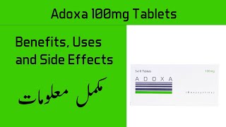 Adoxa  Doxycycline  Adoxa 100 MG Tablet Benefits Uses And Side Effects  Ali Care Pharmacy [upl. by Adamsun960]