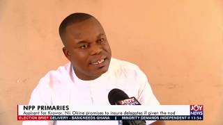 NPP Primaries Eric Nii Okine accuses incumbent krowor MP of neglect 17620 [upl. by Yanaj]