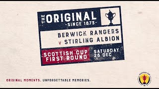 Berwick Rangers 03 Stirling Albion  Scottish Cup 202021 – First Round [upl. by Cassella]