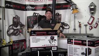 Longevity MIGWELD 100 Setup Review Mig Welder 90 Amp Flux Cored Mig Machine [upl. by Trinity345]