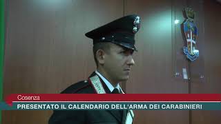 COSENZA PRESENTATO IL CALENDARIO DELLARMA DEI CARABINIERI [upl. by Sand]