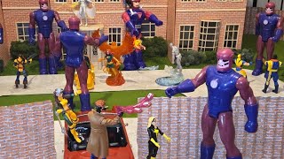 Updated XMen Animated Series Mansion Diorama marvel xmen marvelcomics marvellegends diorama [upl. by Adliw]