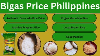 Bigas Price Philippines Authentic Dinorado Ifugao Mountain Rice Jasmine Fragrant Rice Coco Pandan [upl. by Marla]