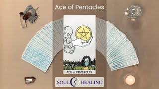 Ace of Pentacles Tarot card meaning [upl. by Mountfort]