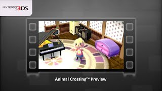 Animal Crossing™ Preview Nintendo 3DS Preview [upl. by Wasserman]