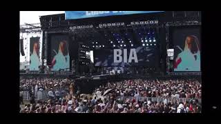 BIA performing quotWhole Lotta Money” Remix at Rolling Loud while the crowd rapped Nicki Minaj’s verse [upl. by Zeus68]