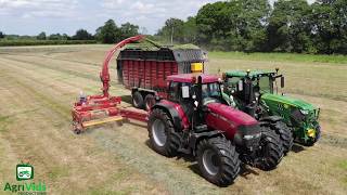 Silage 2020 Case MXM190 amp Pottinger Mex 6 Trailed Forager [upl. by Namia]