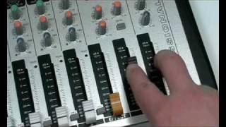 bmix MX800FX 8Kanal Mischpult mit 8 Mikrofoneingängen und internem Effekt [upl. by Naxor]