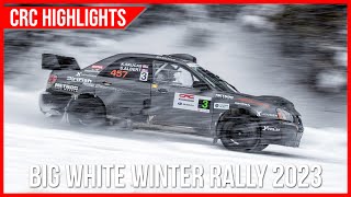 CRC Highlights Big White Winter Rally 2023 [upl. by Ardeth]