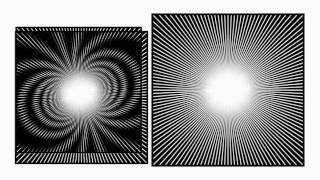 Moire Patterns  Moving Radials [upl. by Inaliak]