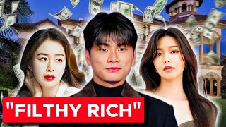 8 Korean Actors Who Come From Crazy Rich Families [upl. by Noiram]