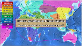 La grande histoire génétique de lHumanité genèse et migration des haplogroupes Y [upl. by Lonni]