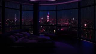 Relaxing Rain For Sleep  Reduce Stress Cure Insomnia  Meditation  Rain On Bedroom Window [upl. by Aihsenrad33]