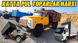 GAZ 53 ZIL 130 ZIL 131 ISUZU YANGI NARXLARI BUGUN BOZORGA ZO‘RLARI CHIQIPTI [upl. by Yelir]