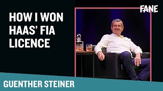 Guenther Steiner  How I Won Haas FIA Licence  FANE [upl. by Hatty]