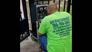 Swing Gate Opener Motor Installation247 Emergency Service Available [upl. by Arikal]