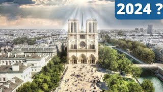 NotreDame de Paris  Après lincendie où en sont les travaux [upl. by Botsford]