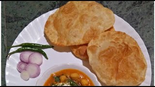 Bhatura Recipe Balloon Bhatura Bhatura Without Yeast [upl. by Horan377]