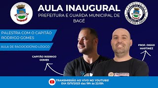 Aula inaugural para os preparatórios da Prefeitura Municipal de Bagé e da Guarda Municipal de Bagé [upl. by Karb]