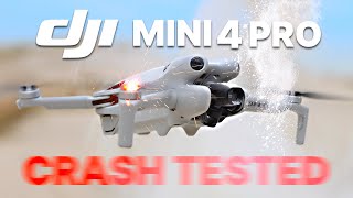 DJI Mini 4 Pro Crash Test Torture test [upl. by Androw402]