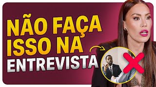 Piores erros na entrevista de emprego I O que não fazer na entrevista I Simulação de entrevista [upl. by Eibo]