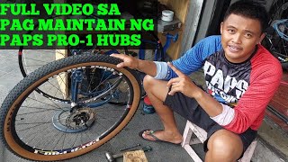 FULL VIDEO PANO MAG SERVICE NG PAPS PRO1 HUBS  BEND SPRING PALIT BEARINGLINIS BEARING [upl. by Naffets]