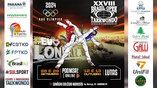 BRAZIL OPEN TAEKWONDO 2024  POOMSAE ONLINE  DIA 1 [upl. by Keir]