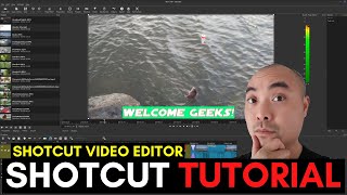 Shotcut Tutorial For Beginners Complete Shotcut Tutorial  Powerful Free Video Editor [upl. by Kilby]