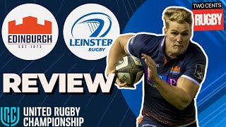 Edinburgh v Leinster Rugby Match Reaction  URC Round 1 202425 [upl. by Sosthena]