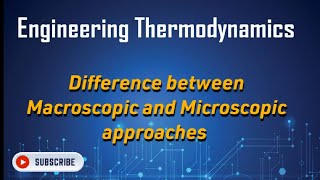 Macroscopic and Microscopic approaches in Thermodynamics in Telugu [upl. by Paresh55]