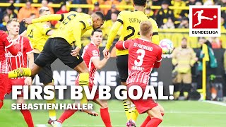 Sébastien HALLERs First Goal for Dortmund [upl. by Kier186]