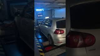 Stock Volkswagen Golf r32 mk5 Dyno run 1735 KW  236hp 280 nm [upl. by Hiller]