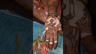 My first mehandi art🌺🌺🥰viralvideo Stutimehandi viralshorts artist art [upl. by Shaefer172]