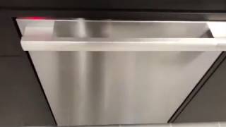 Miele Dimension Series Dishwasher Initial Start Up Sequence [upl. by Aronid]