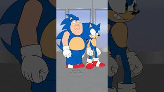 THE REAL SONIC vs SPONGEBOB spongebob sonic spongebobexe [upl. by Furey]