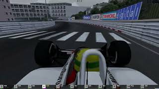 🏁 Ayrton Sennas Legendary Pole Position at Monaco 1990 🏁 [upl. by Narag]