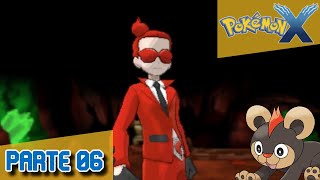 Guía de Pokémon X  Parte 6 Cueva Brillante y Team Flare [upl. by Verile264]