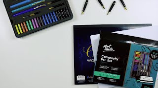 How to use calligraphy pens [upl. by Eelesor]