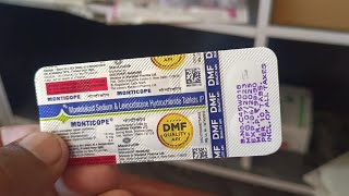 Monticope Tablet BenefitsSideEffects  Levocetirizine 5mg Montelukast 10mg  Mankind [upl. by Agostino826]