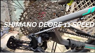 Shimano Deore M5100 11 Speed 1151T [upl. by Aicnelav192]