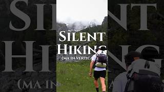 NOTTE IN TENDA NEL BOSCO • Silent Hiking • Video verticale [upl. by Godliman]