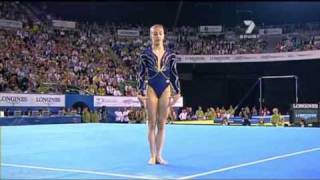 gym Emilie Le Pennec Sol World Artistic Gymnastics Champions [upl. by Rochelle]