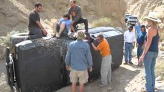 60 Series Land Cruiser flop in AnzaBorrego [upl. by Atirahc]