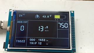 TSDZ2 with Arduino LCD work in progress [upl. by Rihaz]