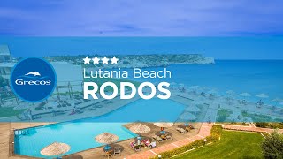 RODOS  Hotel Lutania Beach  GRECOS [upl. by Argella]